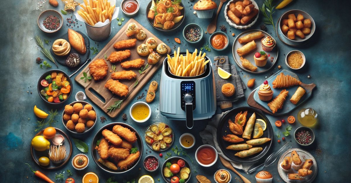 Forskellige airfryer retter