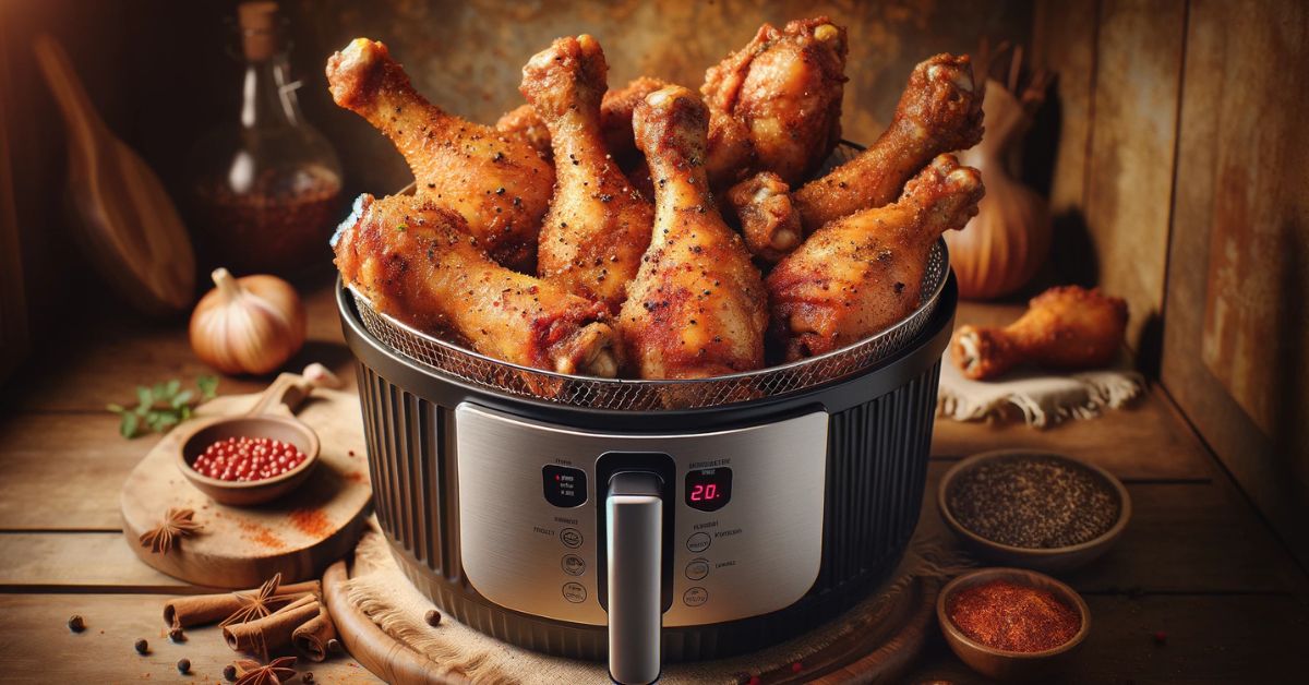 Kyllingelår i airfryer