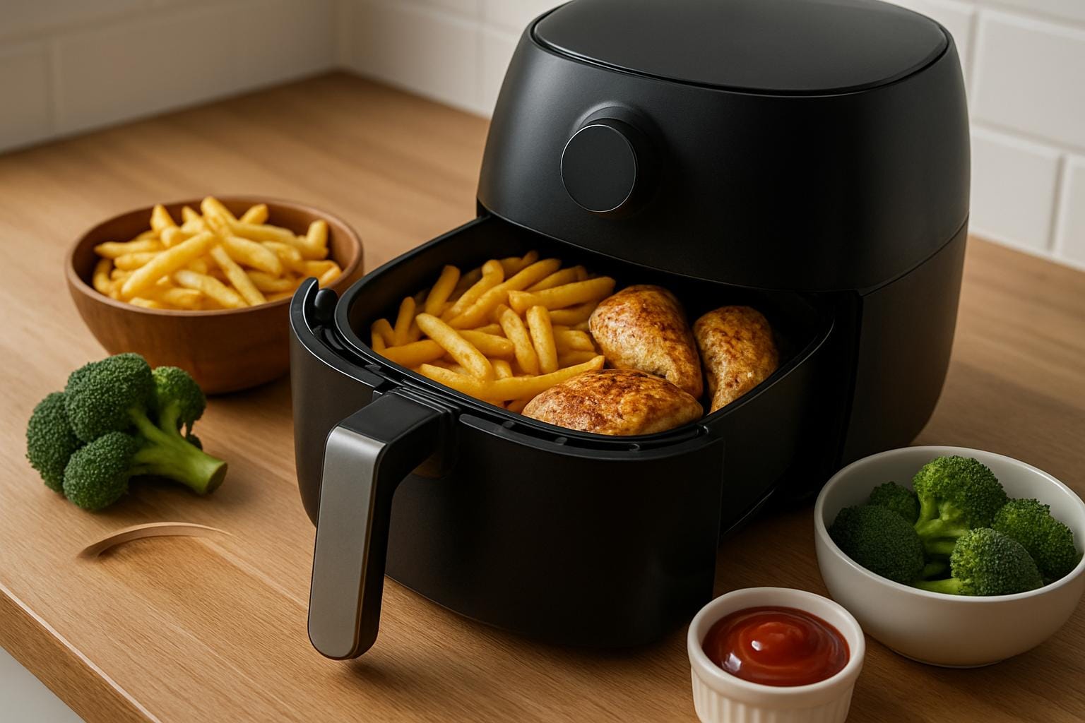 Lav mad i airfryer helt uden olie – sådan gør du