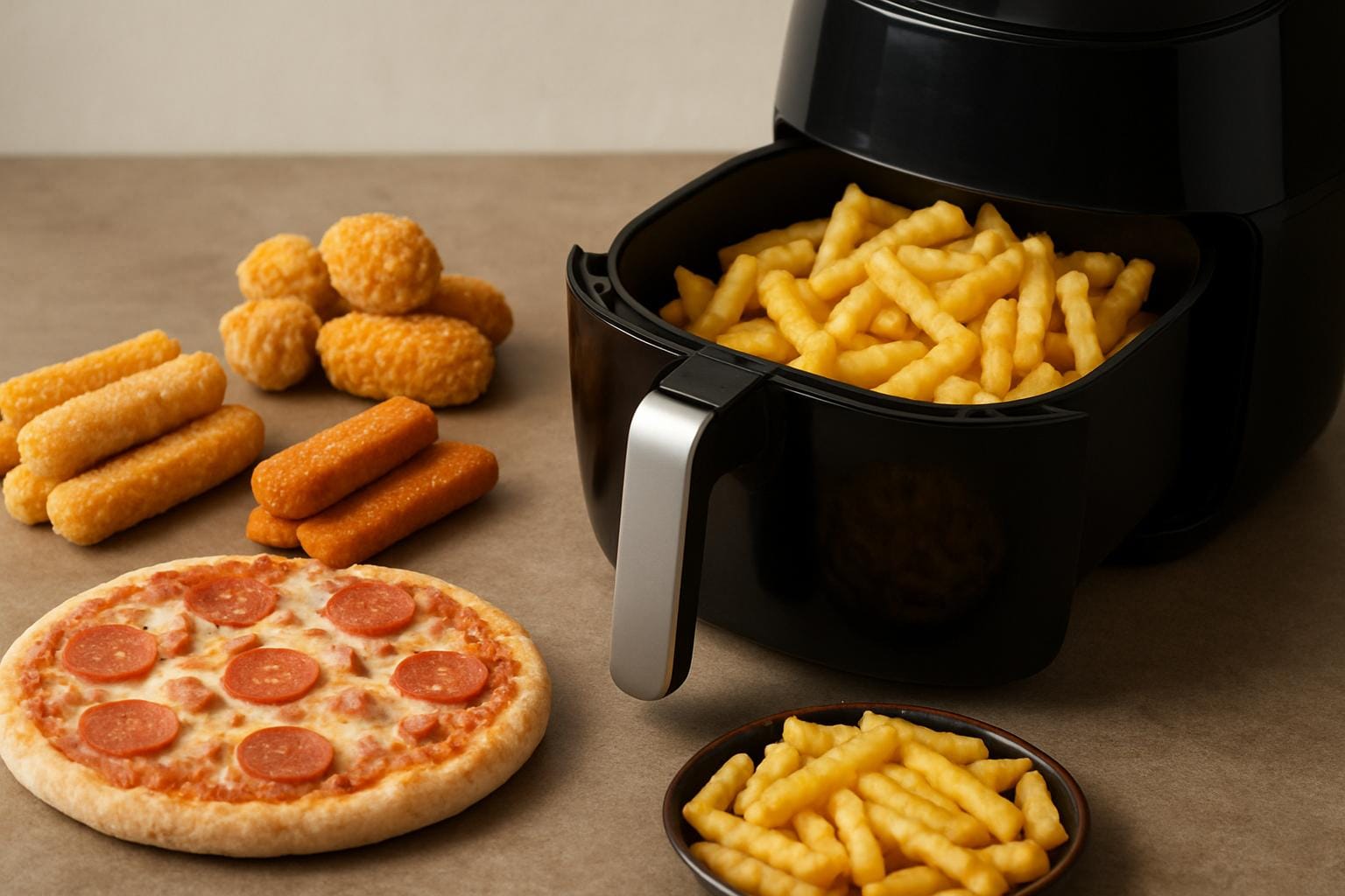 Sådan tilbereder du frostvarer perfekt i airfryer