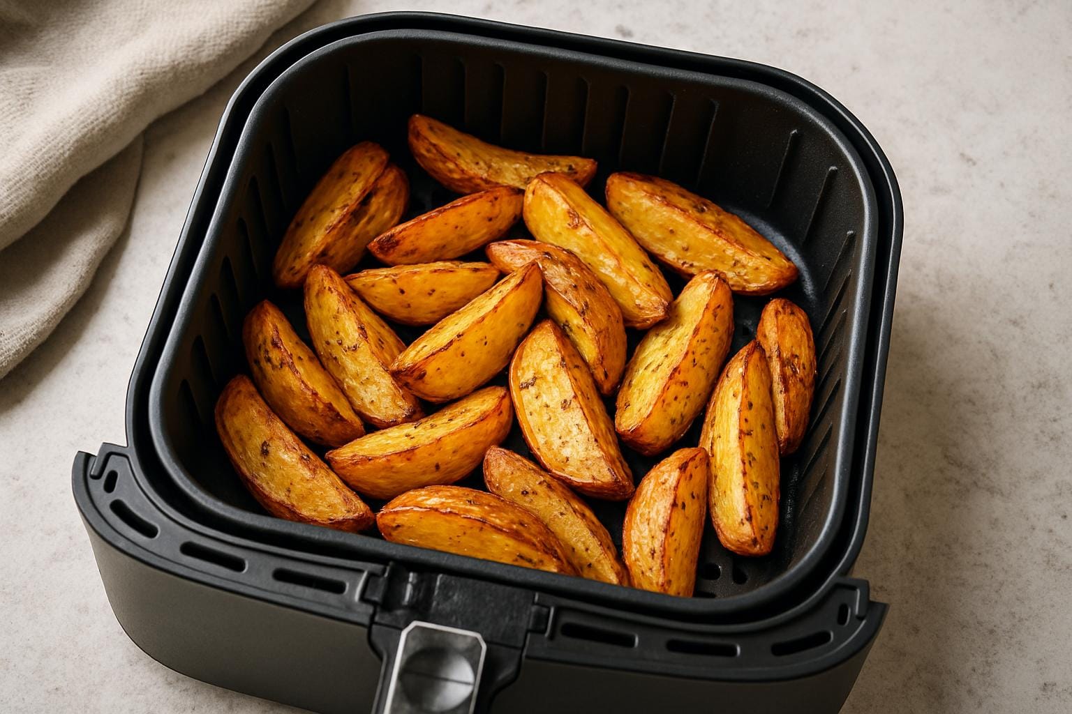 Sprøde ovnkartofler i airfryer – nem opskrift