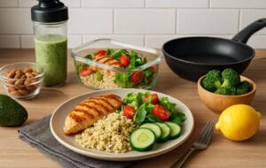 hurtig og sund airfryer mad